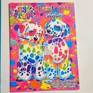 Lisa Frank paint with water